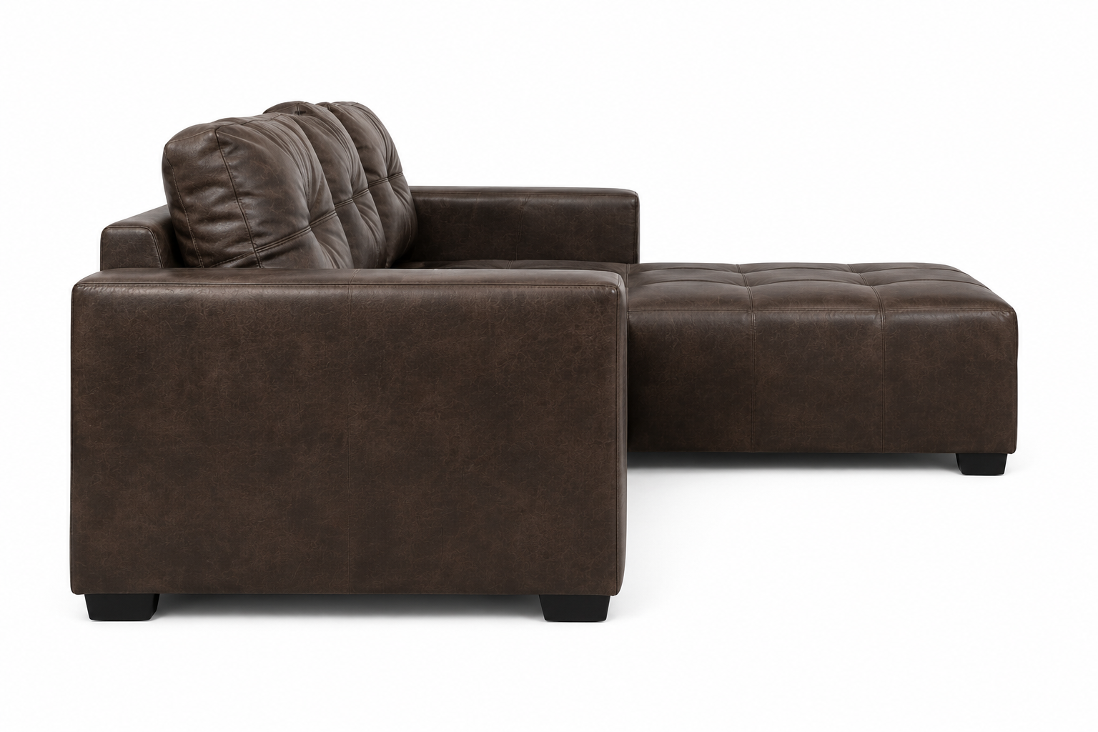 Chelsea Sofa - Right Hand Buffalo Brown - Side view