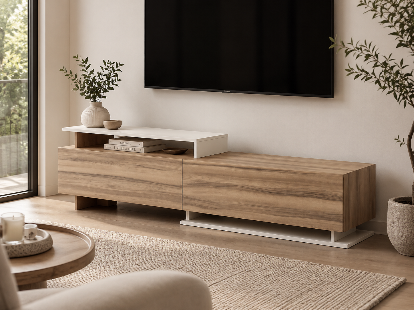 Antalya TV Stand - Lifestyle