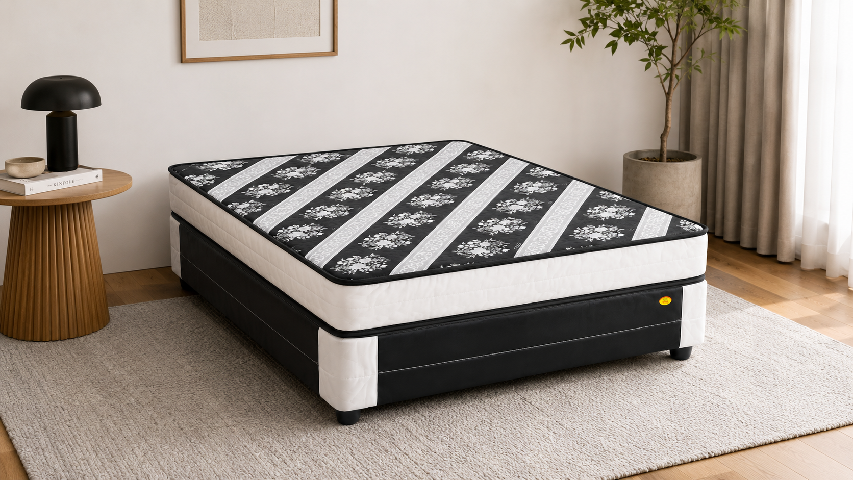 Europa 5 Star Foam Mattress and Base - Double - Lifestyle