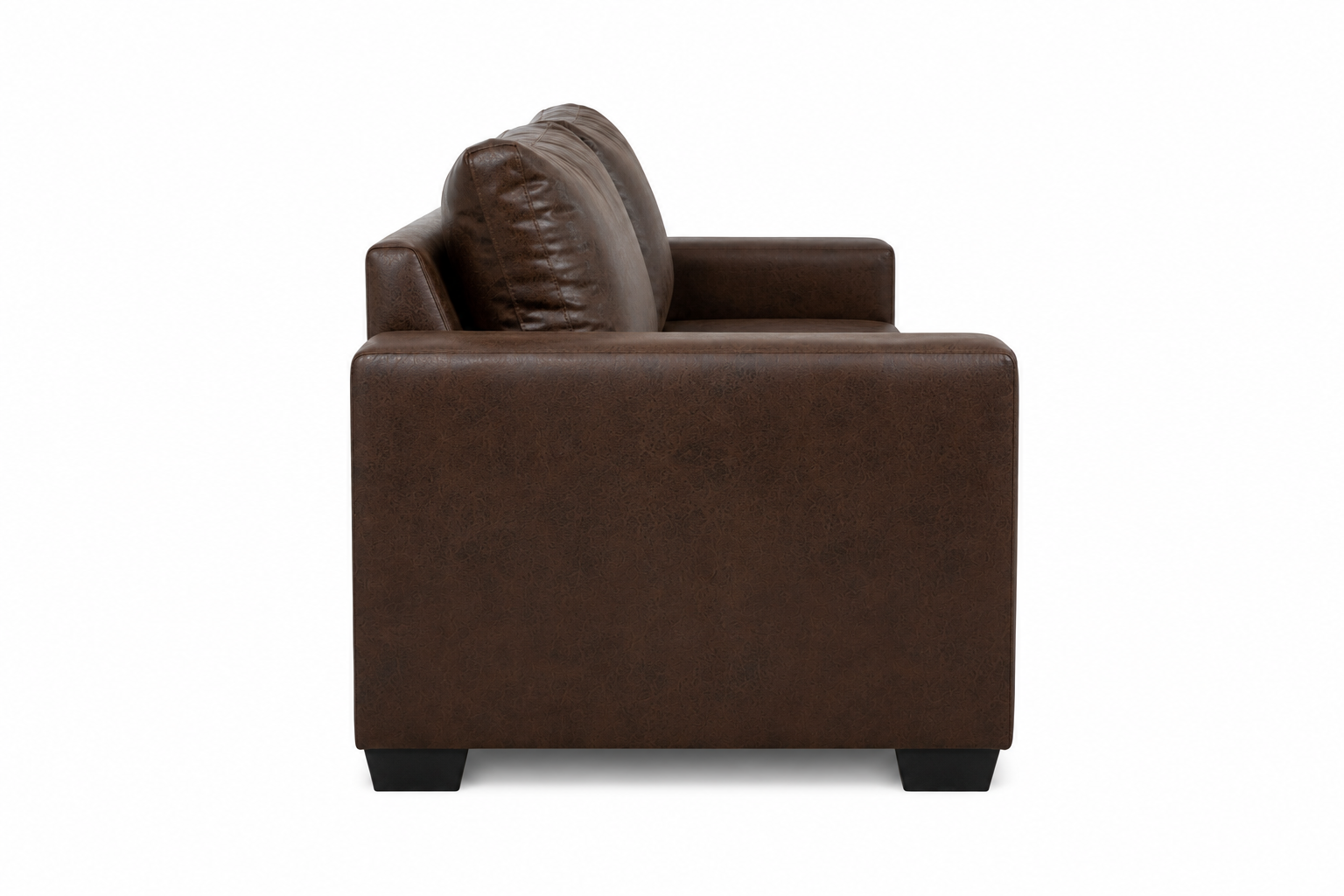 Dimension 2 Seater Sofa - Buffalo Brown - Side view