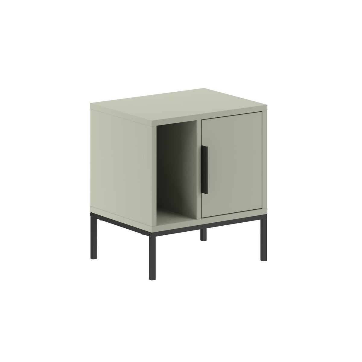 Glynn Nightstand - Ash Green - 3
