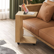 Edi Side Table - Oak - 1