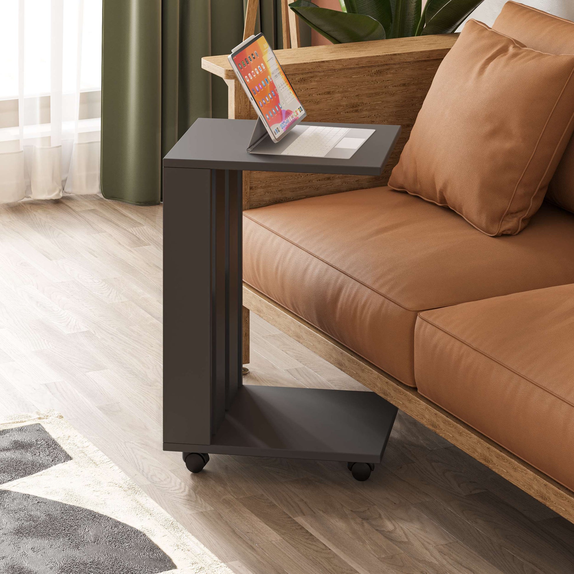 Edi Side Table - Anthracite - 1