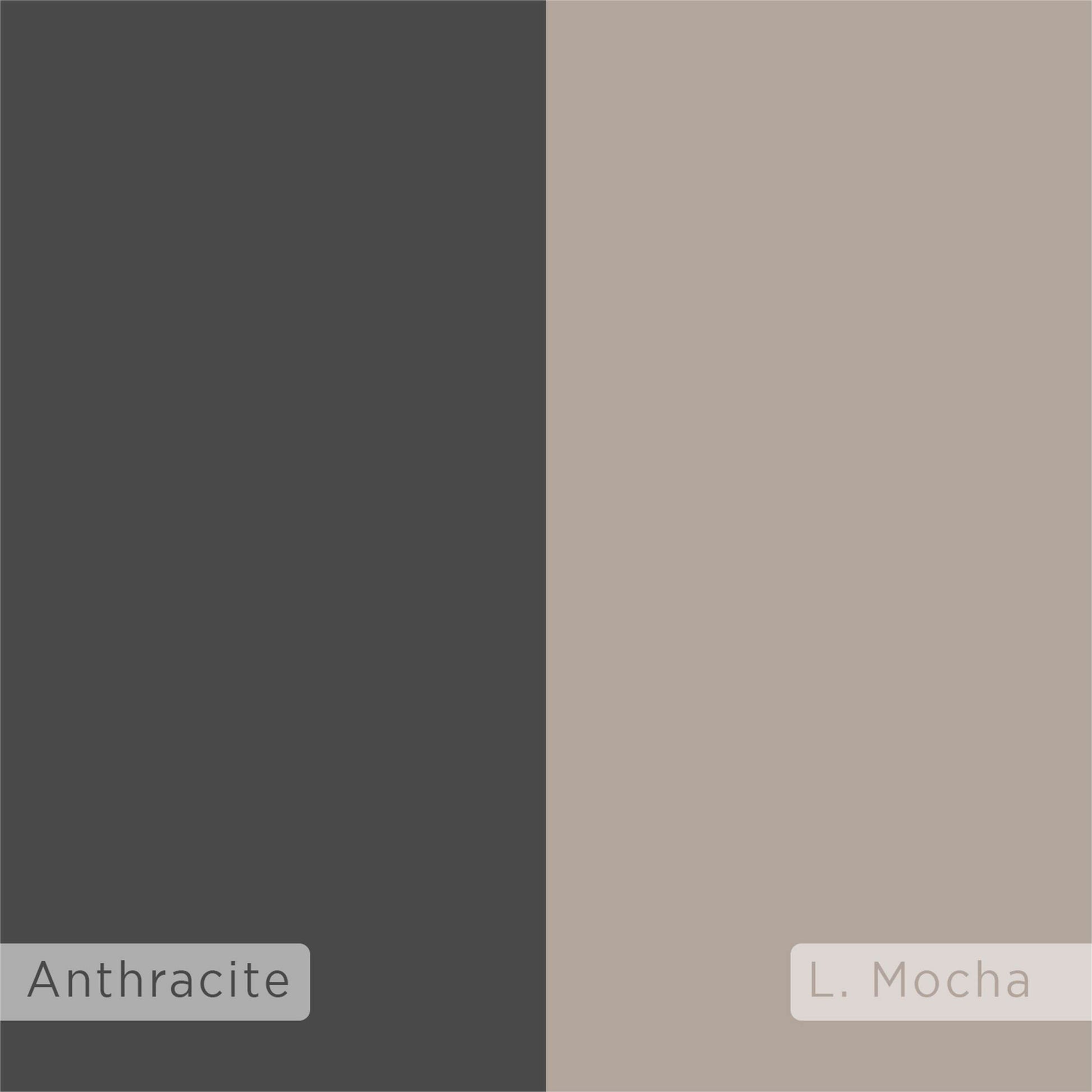 Picadilly TV Unit - Anthracite Mocha - Colour Detail
