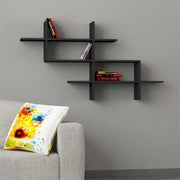 Halic Floating Wall Shelf - Anthracide