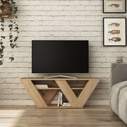 Pipralla TV Stand - Oak