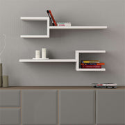 Fork Wall Shelf - White