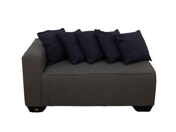Throw Pillows - Grey Cotton