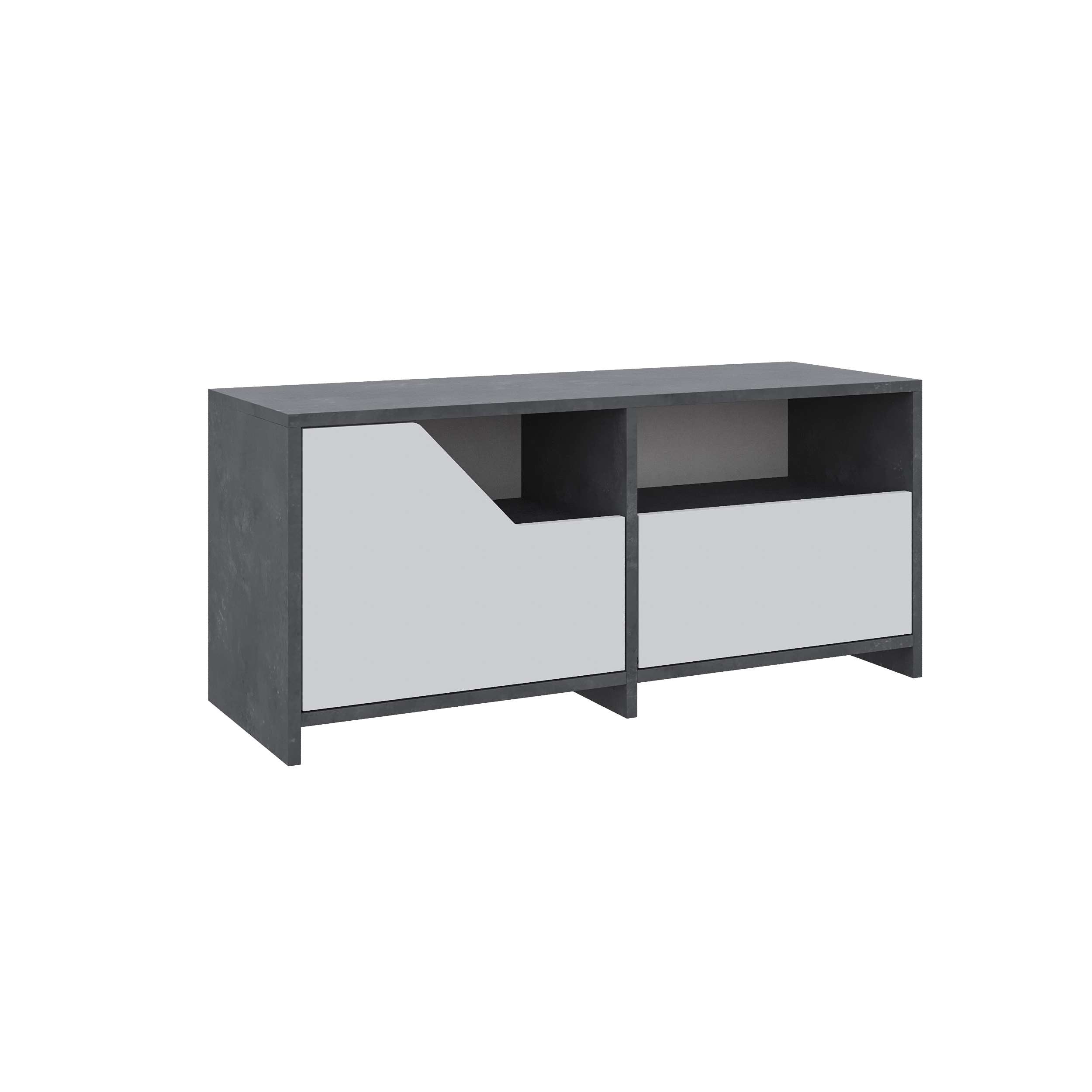 Nexus Shoe Cabinet - Retro Grey - 4