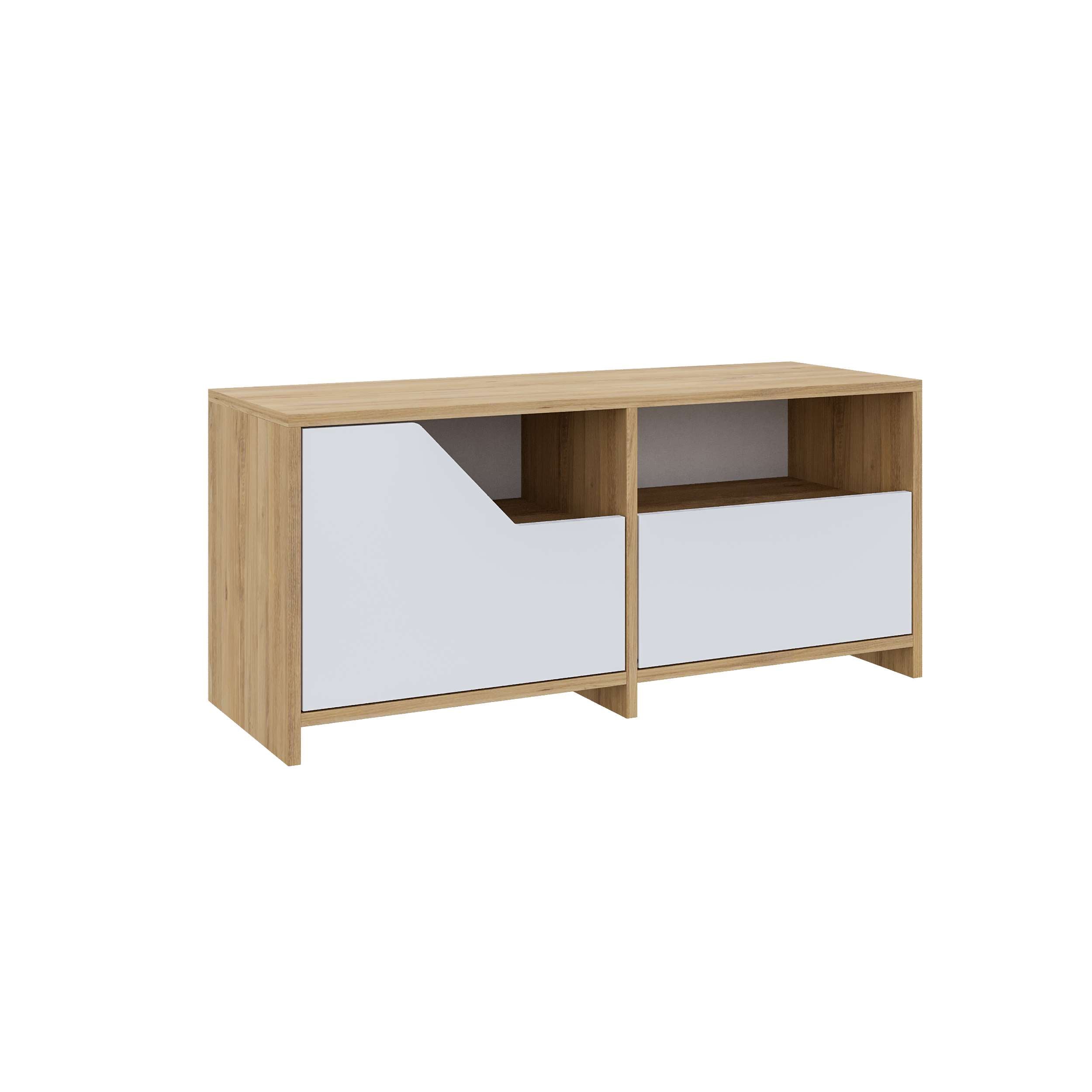 Nexus Shoe Cabinet - Oak - 7