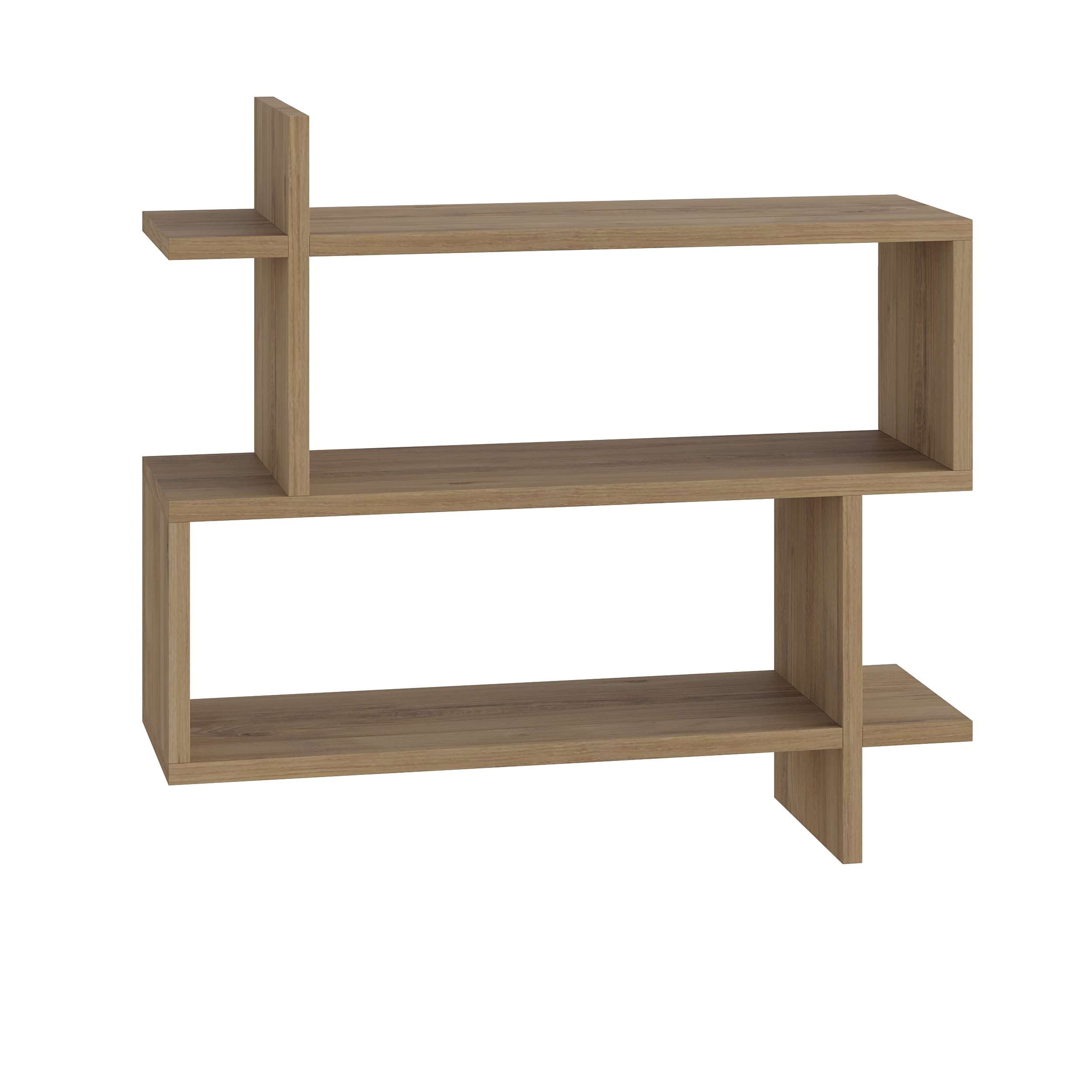 Parallel Wall Shelf - Oak - 6