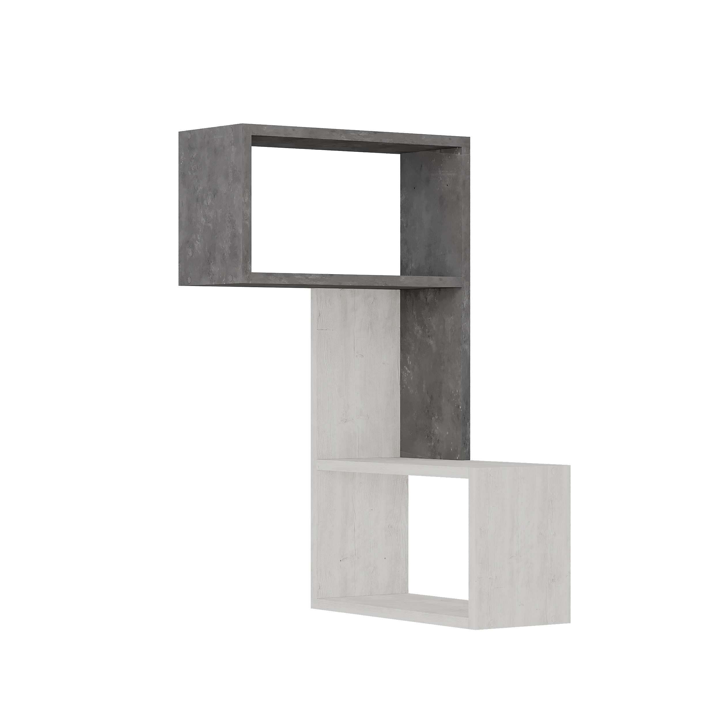 Part Corner Shelf - Retro Grey - 6