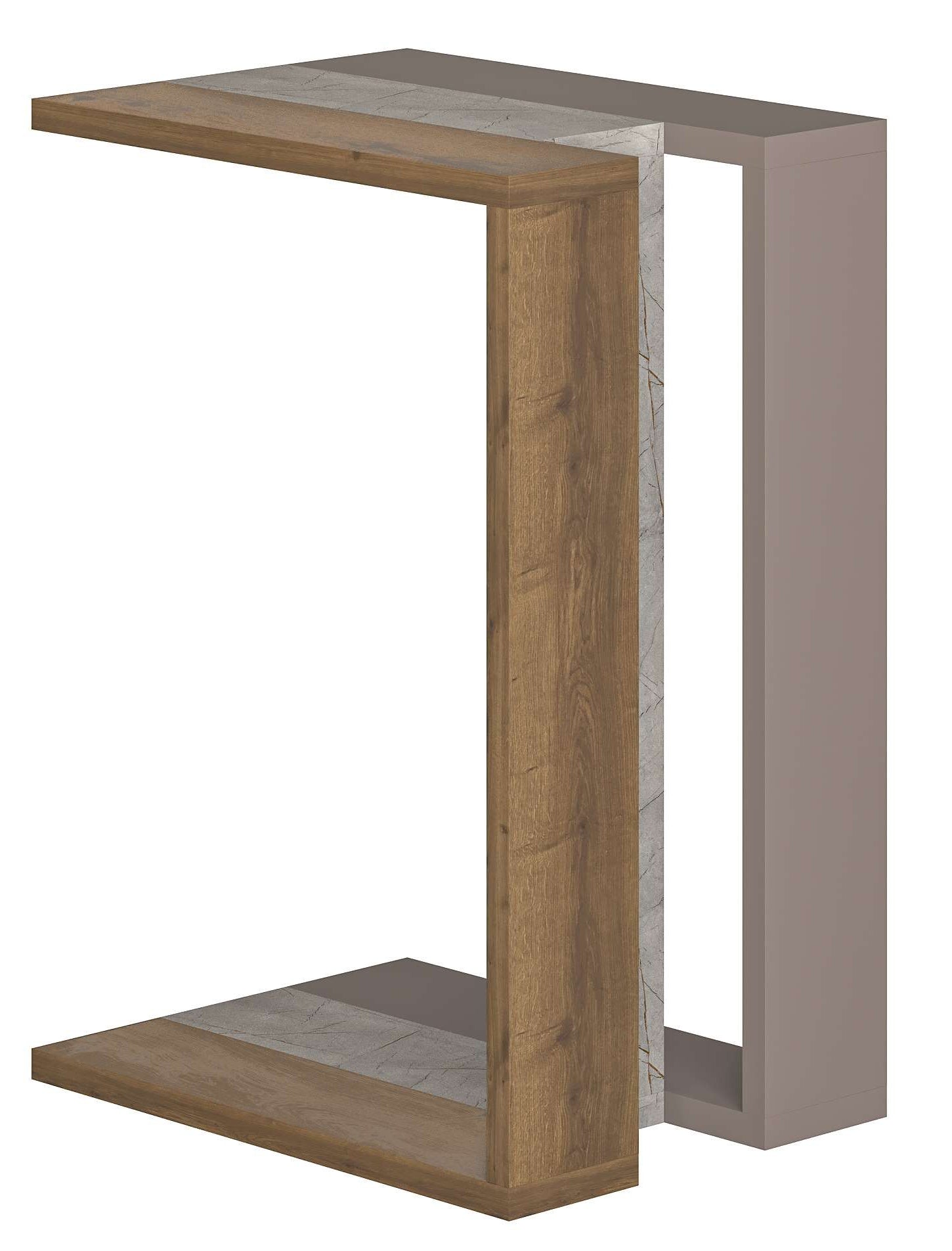 Muju Side Table - Walnut Mocha - 8