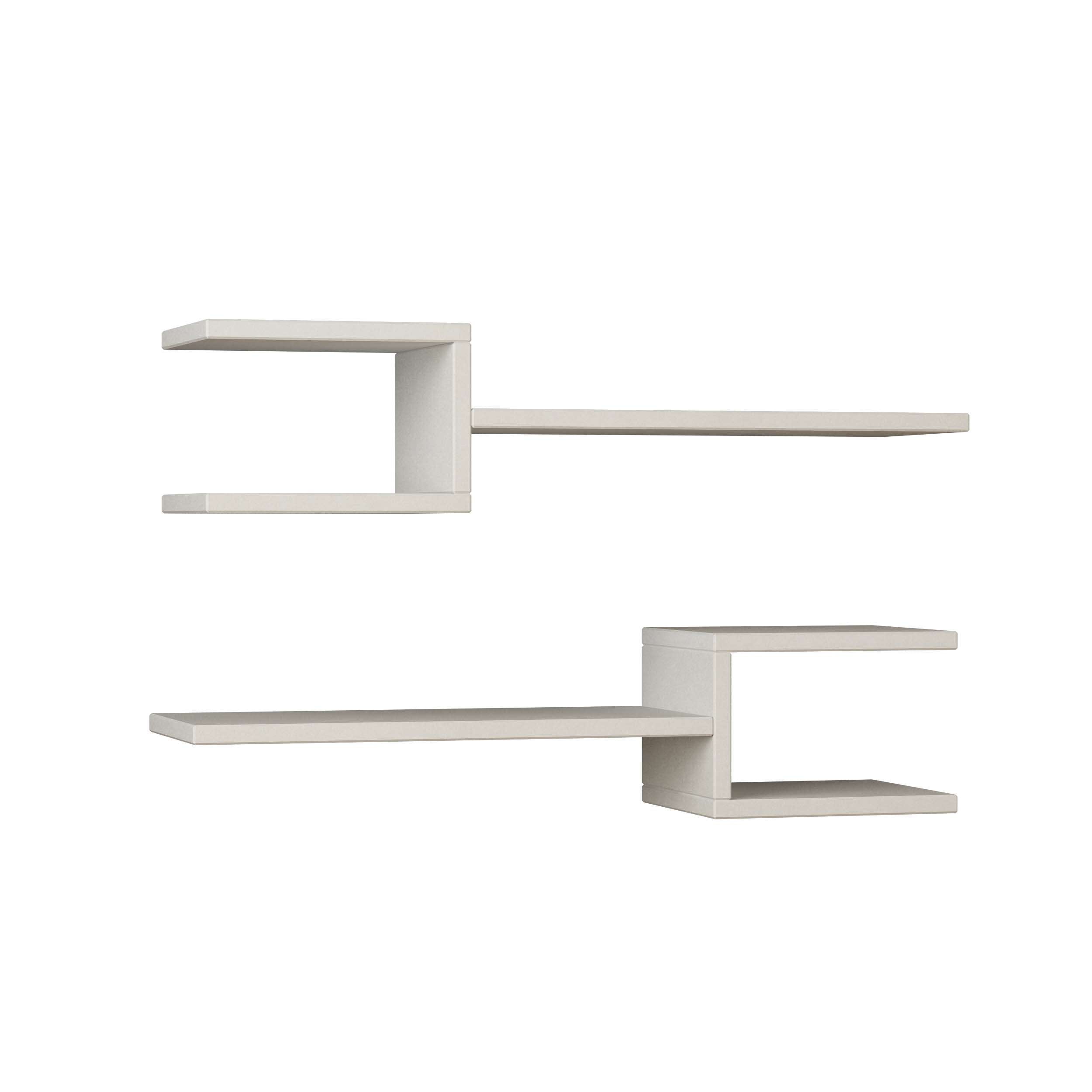 Fork Wall Shelf - White - 2