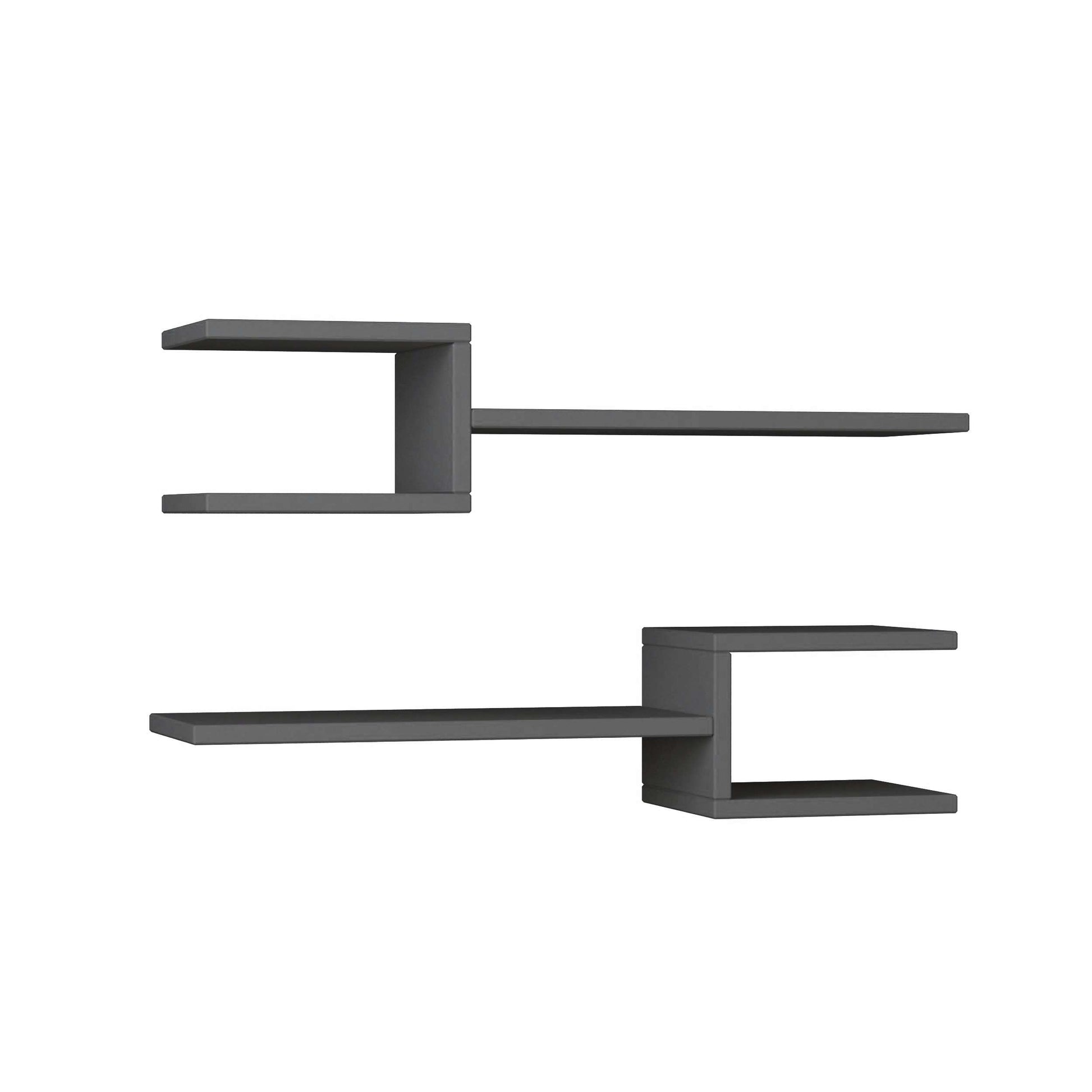 Fork Wall Shelf - Anthracide - 4