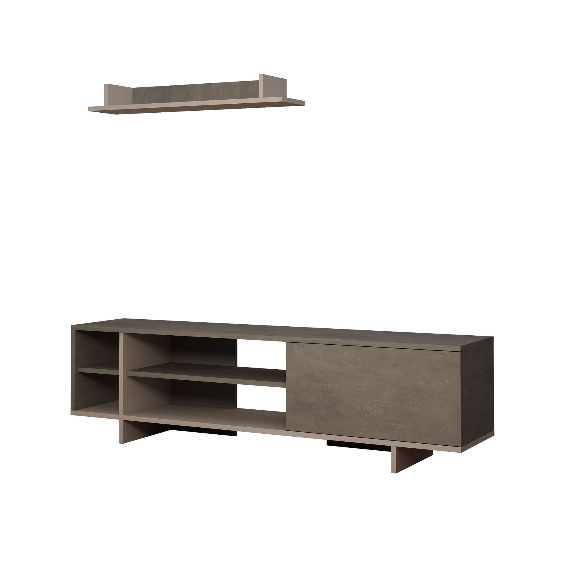 Stockton TV Unit - Retro Grey - 6